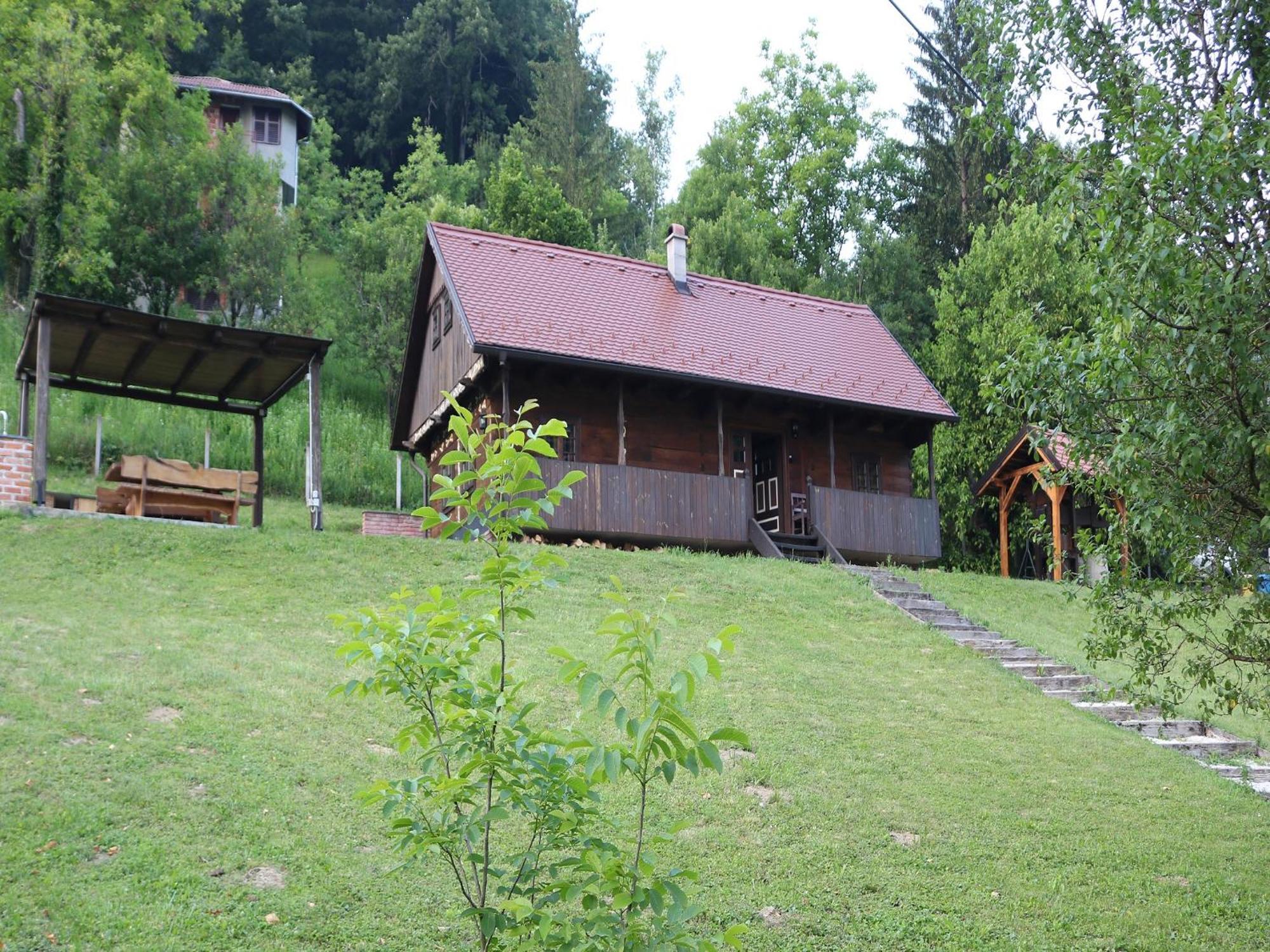 Tradicionalna Zagorska Drvena Kuca Stara Murva Tuheljske Toplice Exterior foto